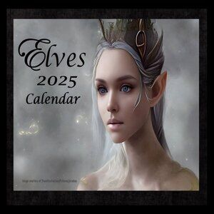 Elf Calendar 2025 Elves Calendar Elf Pictures Elves Décor Elf Gift for Elf Lover